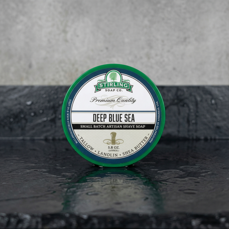 Stirling Soap Co. barbersåpe i skål 