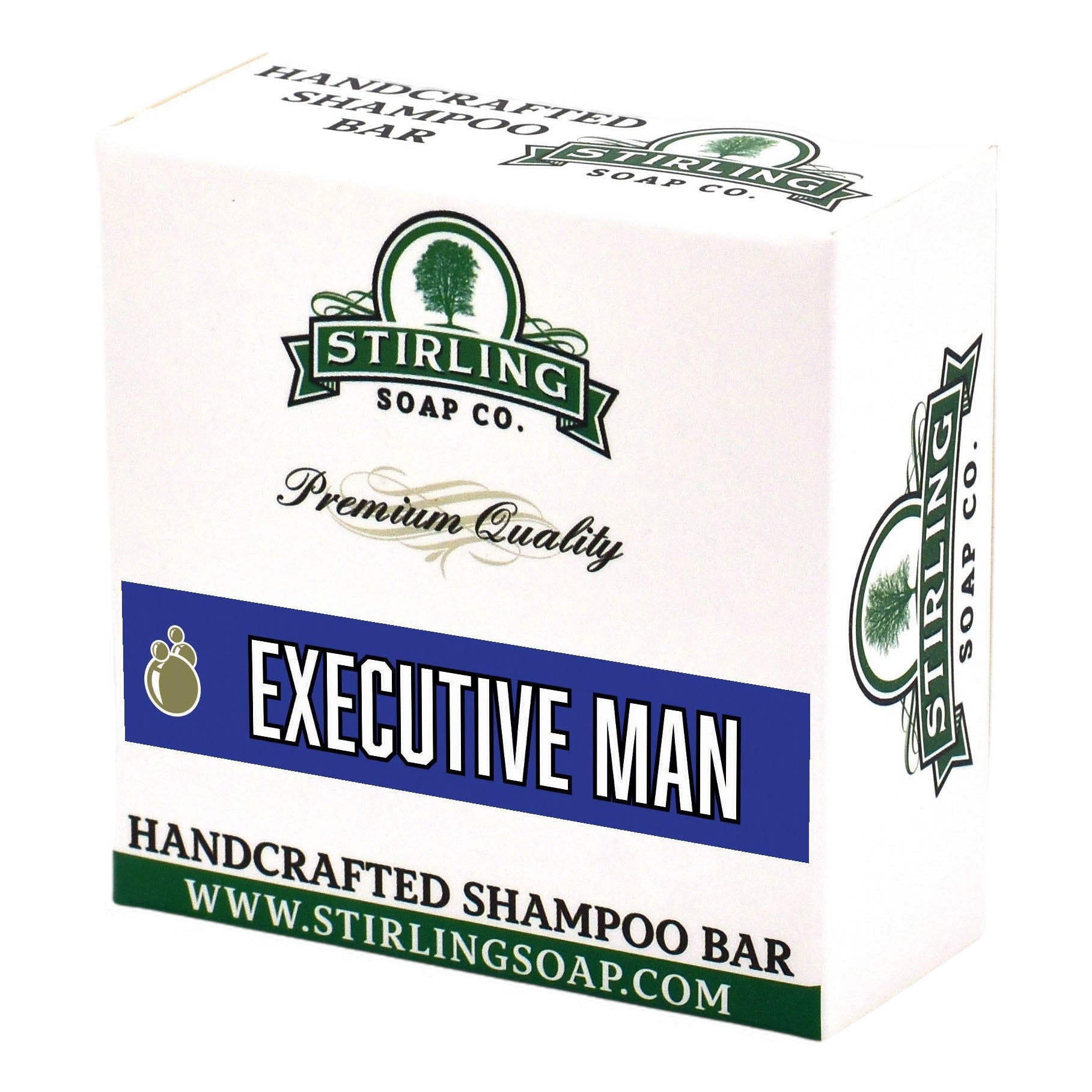 Stirling Soap Co. sjampo i fast form Executive Man