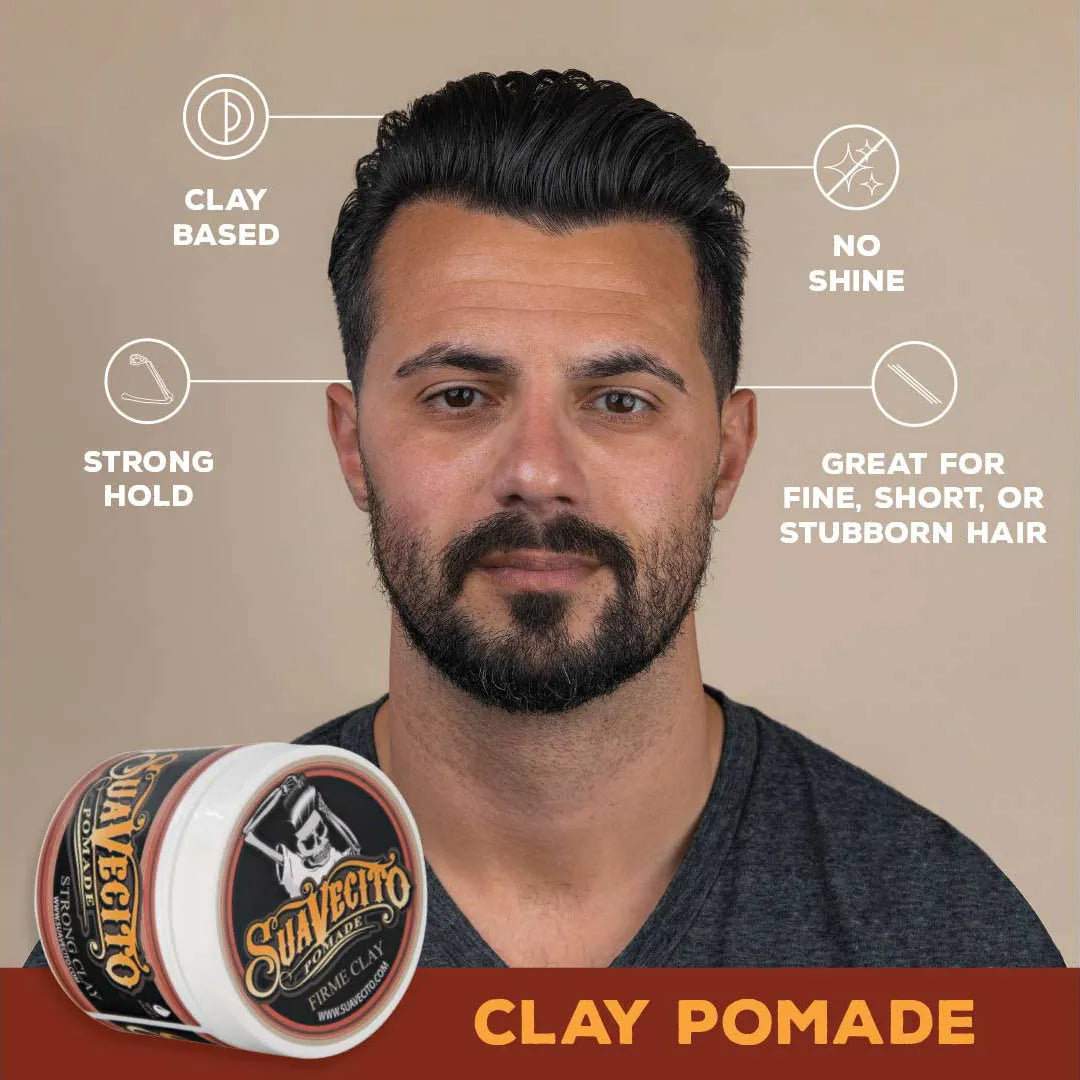 Suavecito Firme Clay Pomade 
