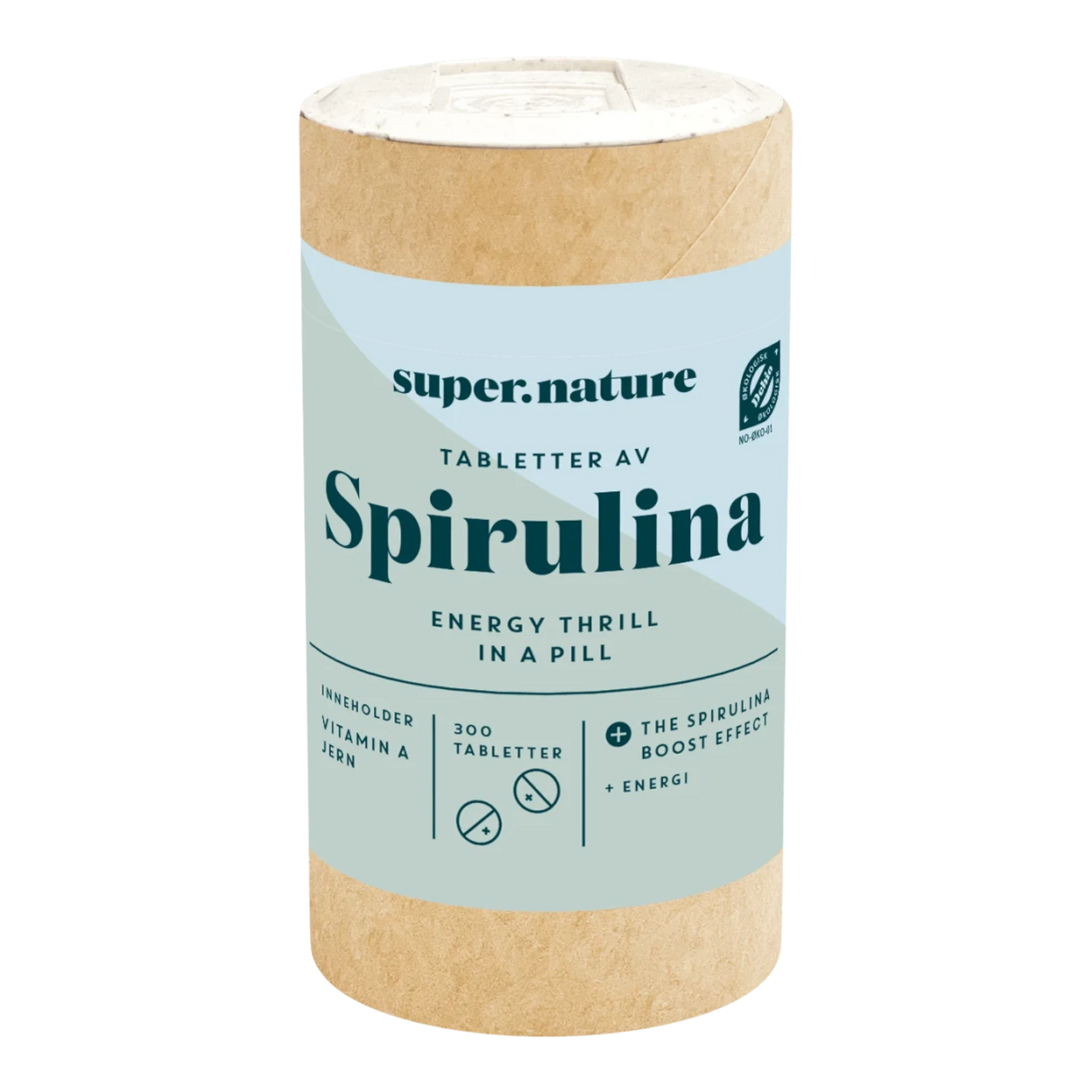 Supernature Spirulina-tabletter 