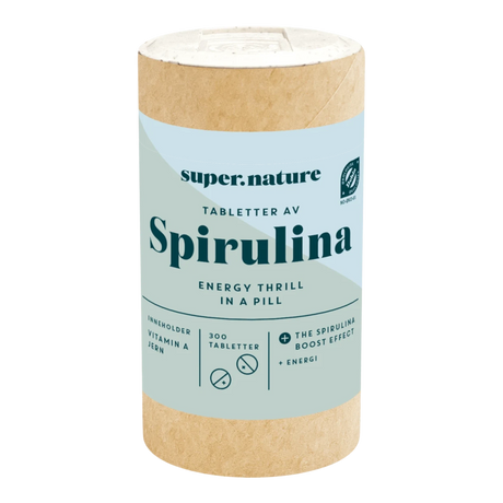 Supernature Spirulina-tabletter 