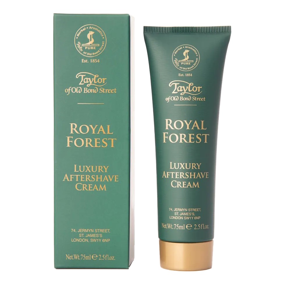 Taylor of Old Bond Street Luxury Aftershave Cream - Royal Forest 