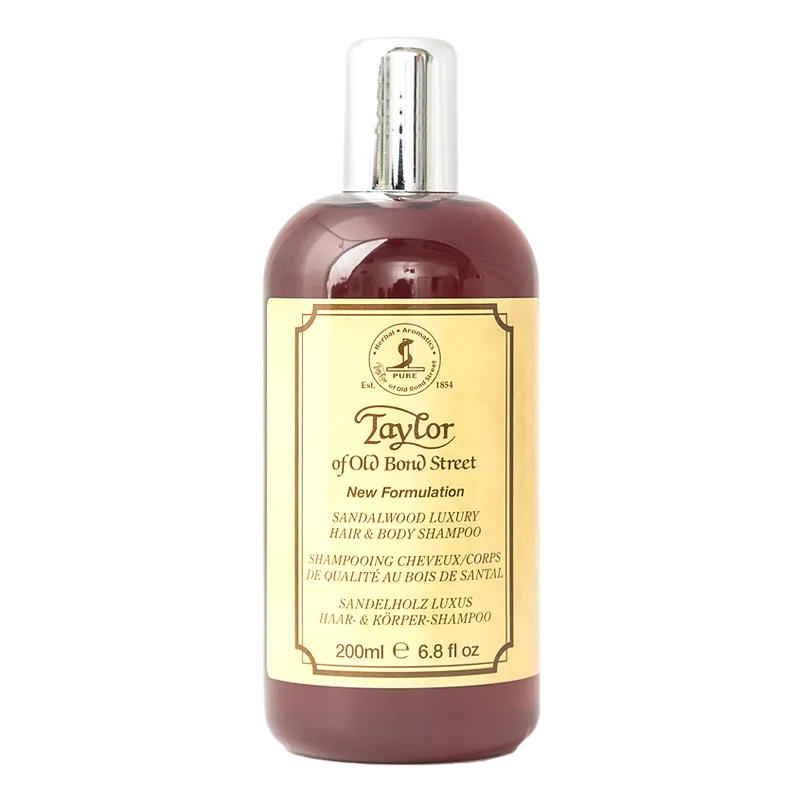 Taylor of Old Bond Street Luxury Hair & Body Shampoo - Sandeltre 