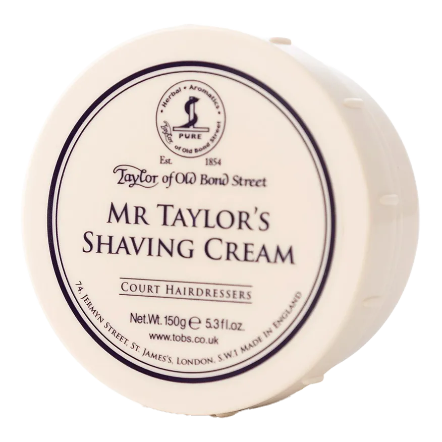 Taylor of Old Bond Street barberkrem i skål - Mr. Taylor 