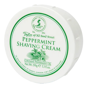 Taylor of Old Bond Street barberkrem i skål - Peppermint 