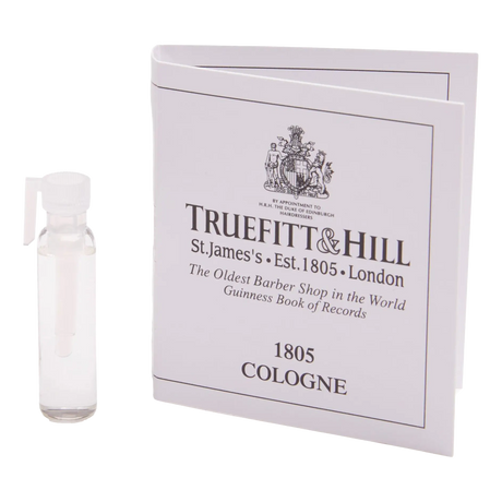 Truefitt & Hill Cologne vareprøve 1805 