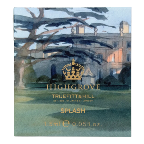 Truefitt & Hill Highgrove splash - vareprøve 