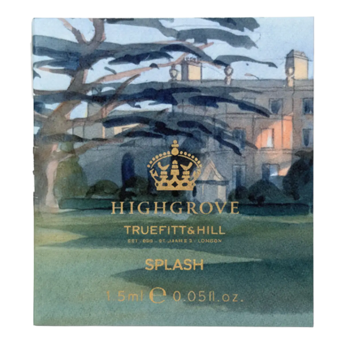 Truefitt & Hill Highgrove splash - vareprøve