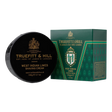 Truefitt & Hill West Indian Limes barberkrem i skål og grønn eske