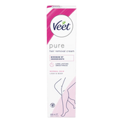 Veet Pure hårfjerningskrem ben & kropp normal hud 