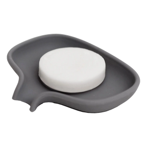 Bosign Soap Saver Flow såpeskål i silikon Grafitt 