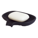 Bosign Soap Saver Flow såpeskål i silikon Sort 