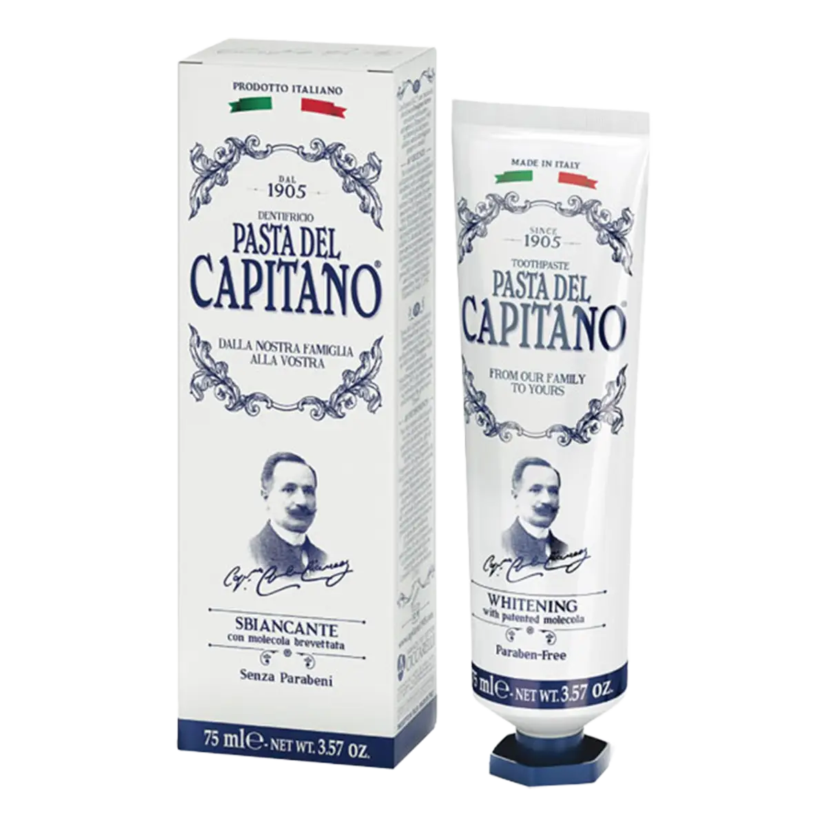 Pasta del Capitano 1905 Whitening tannkrem