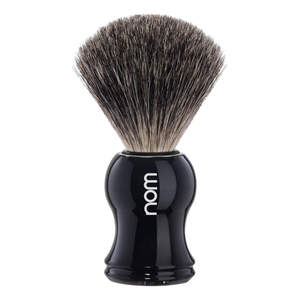 nom Gustav Pure Badger barberkost Sort