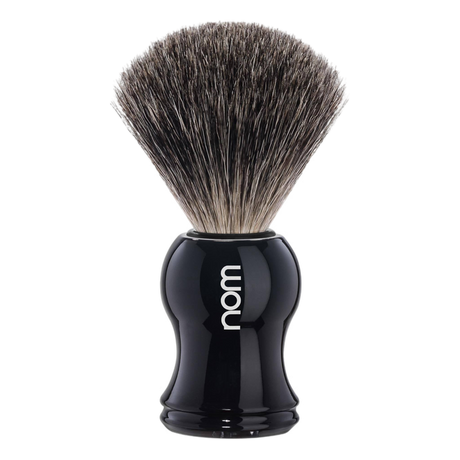 nom Gustav Pure Badger barberkost Sort