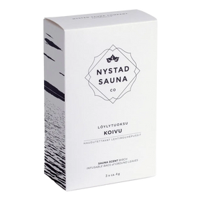 Nystad Sauna Scent Bjørk løylytuoksu pakning