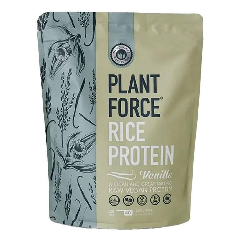 Plantforce Risprotein Pulver 800g - Vanilje 