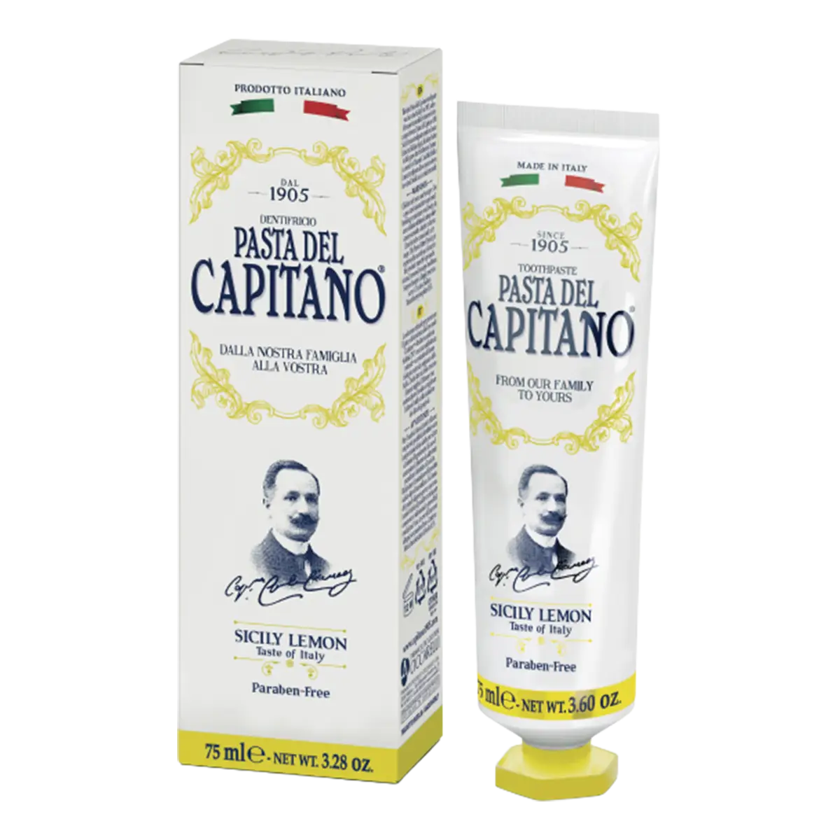 Pasta del Capitano 1905 Sicily Lemon tannkrem