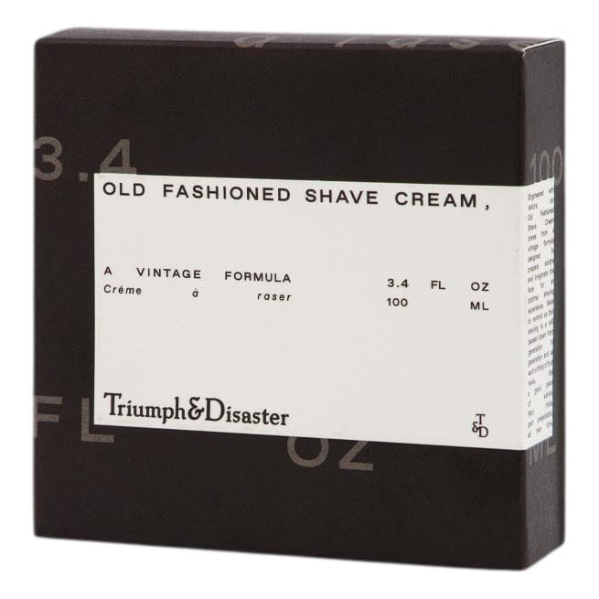 Triumph & Disaster Old Fashioned Shave Cream Jar
