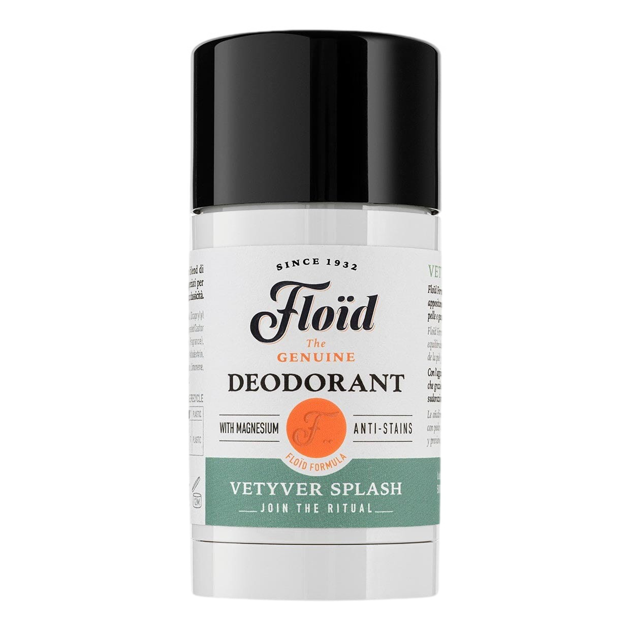 Floïd Deo Stick deodorant Vetyver Splash