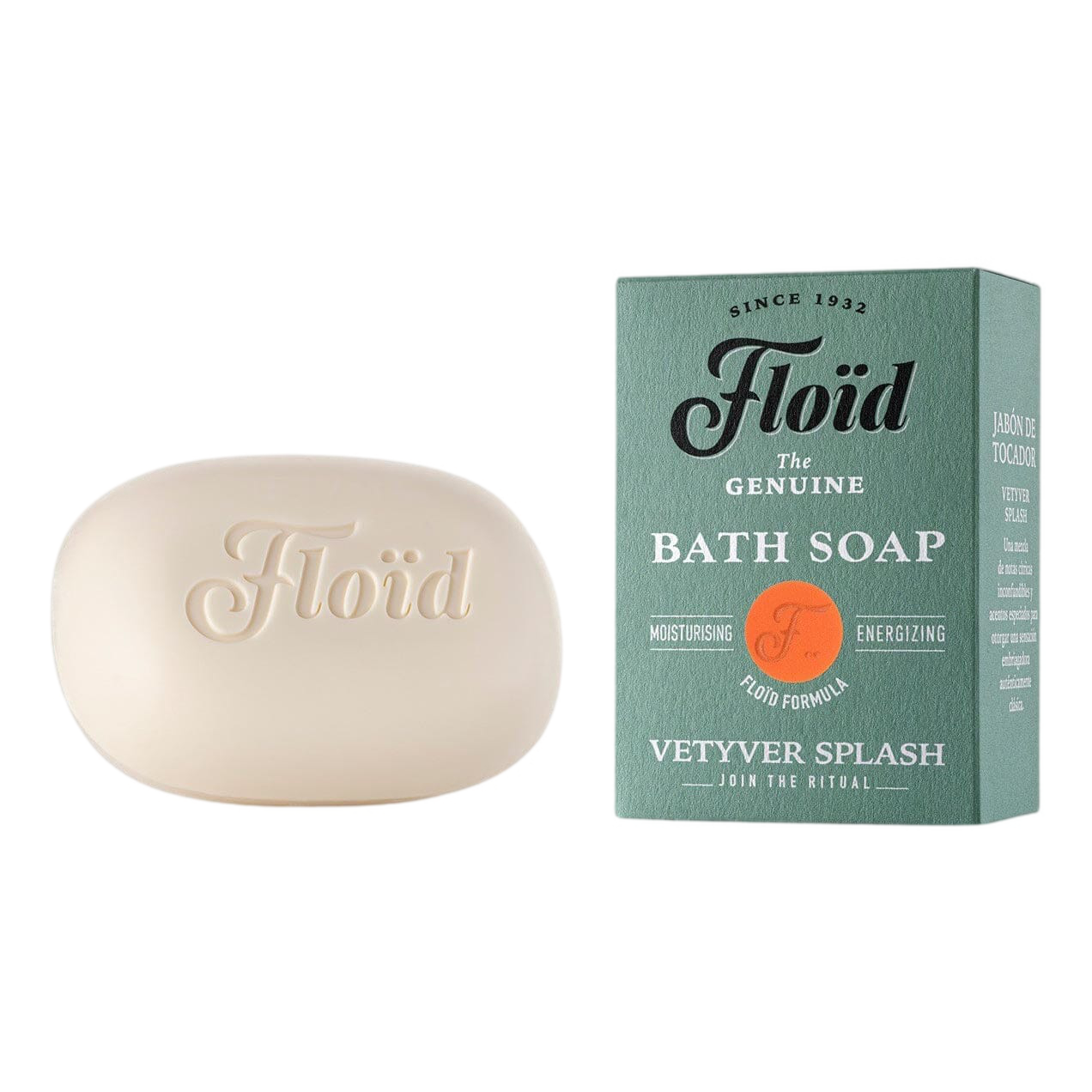 Floïd Bar Soap såpe Vetyver Splash