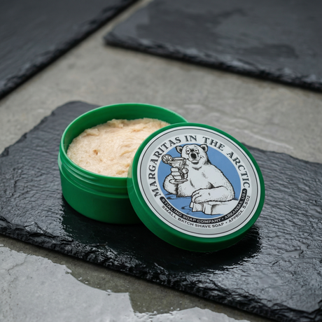 Stirling Soap Co. barbersåpe i skål 