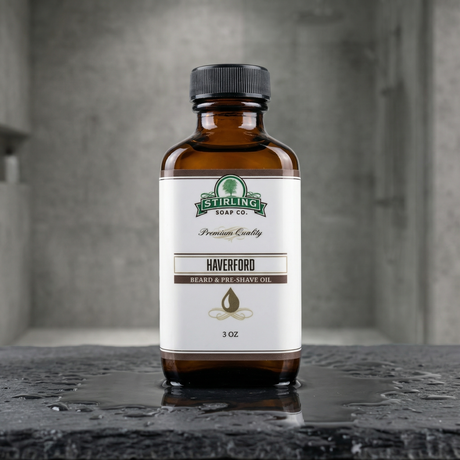 Stirling Soap Co. barber- og skjeggolje 