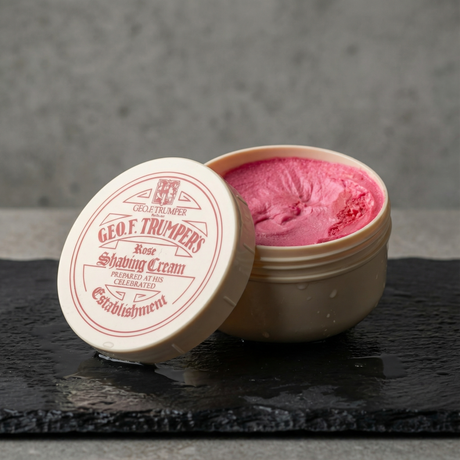 Geo F. Trumper barberkrem i skål - Rose 