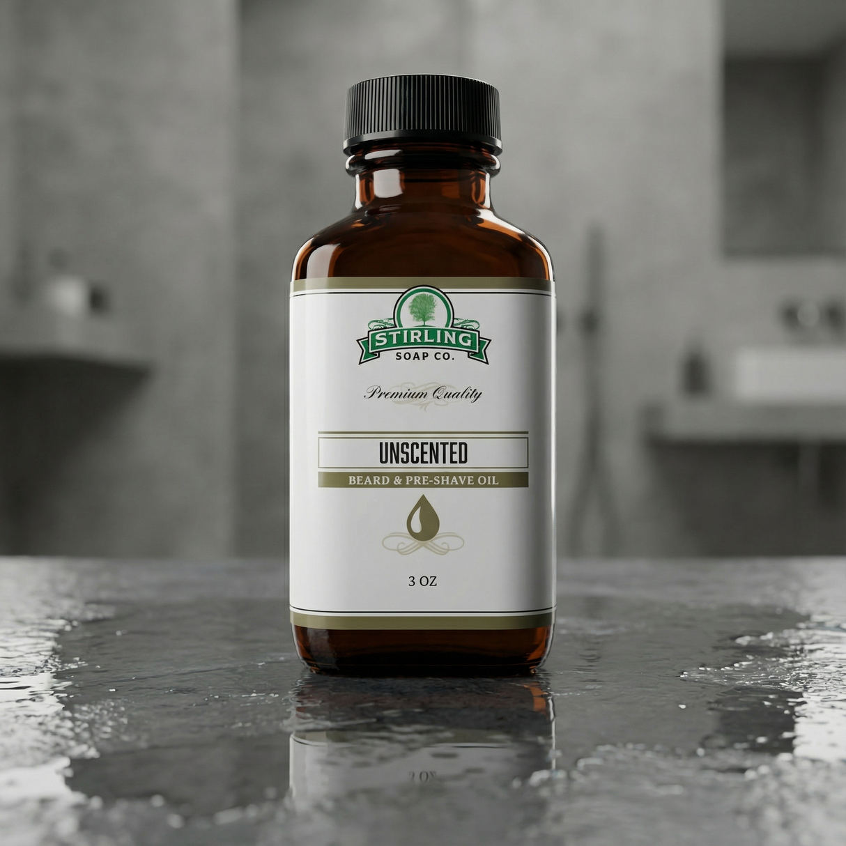 Stirling Soap Co. barber- og skjeggolje 