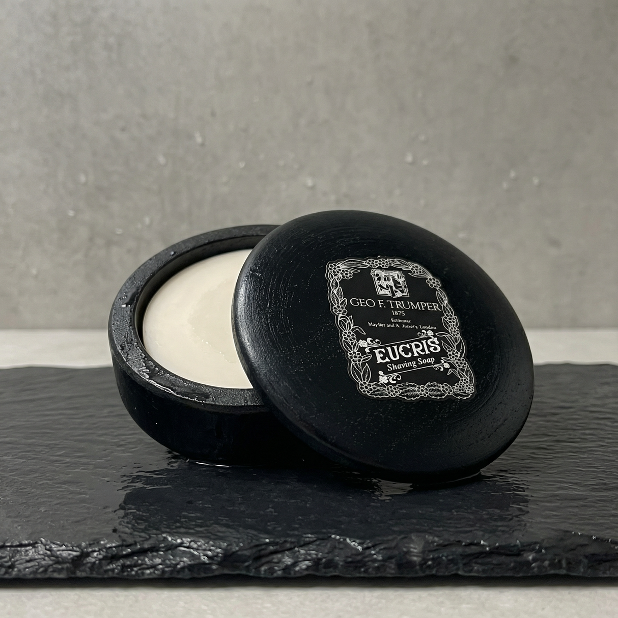 Geo F. Trumper barbersåpe i treskål 