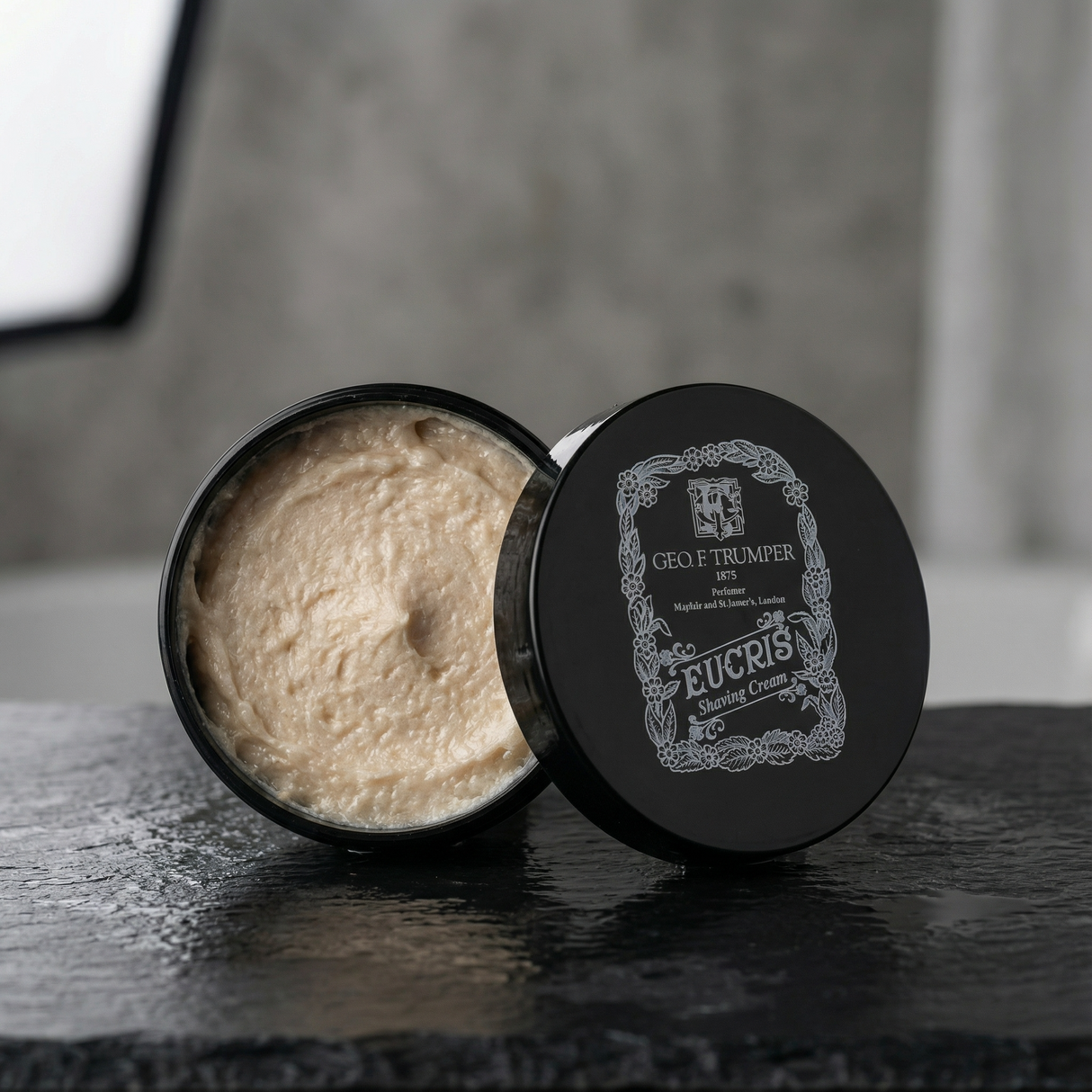 Geo F. Trumper barberkrem i skål - Eucris 