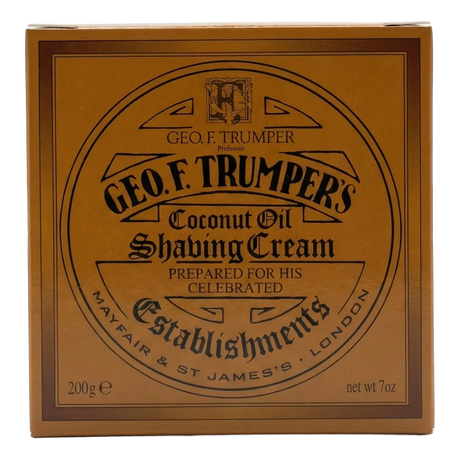 Geo F. Trumper barberkrem i skål - Kokosnøtt 