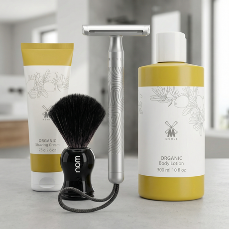 Barbersett for henne - Med barberkost 