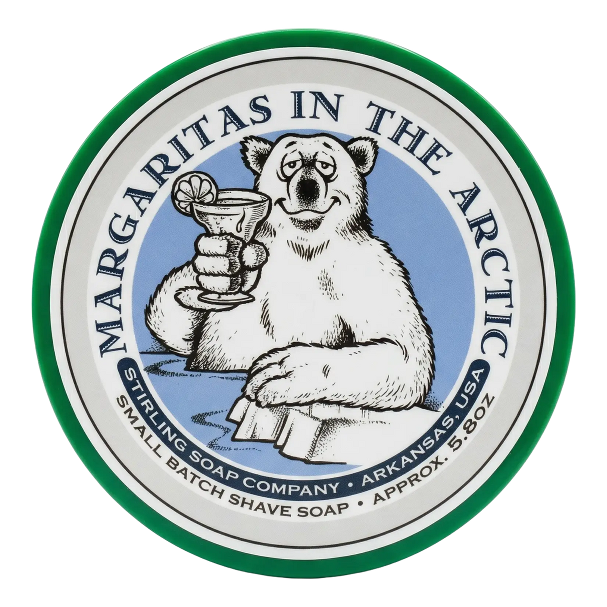 Stirling Soap Co. barbersåpe i skål 