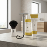 Barbersett for henne - Med barberkost 