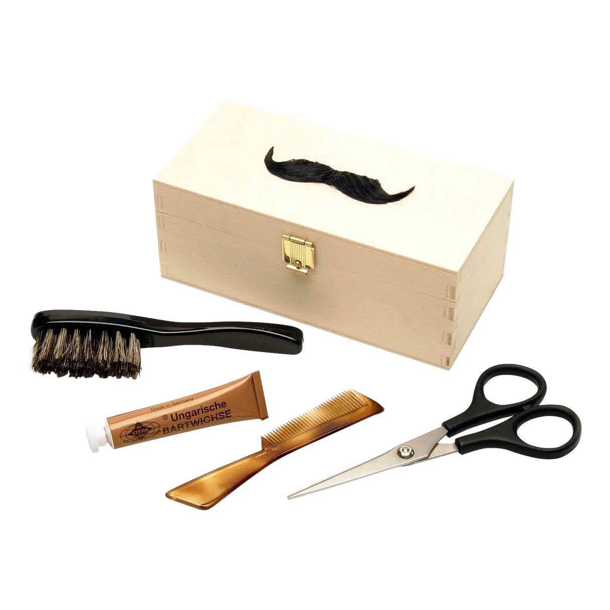 Stern mustasjesett / bartesett 