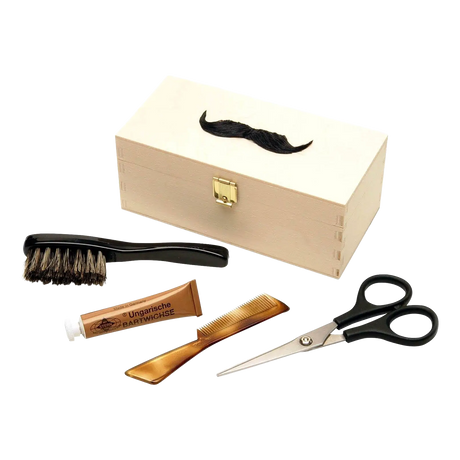 Stern mustasjesett / bartesett 