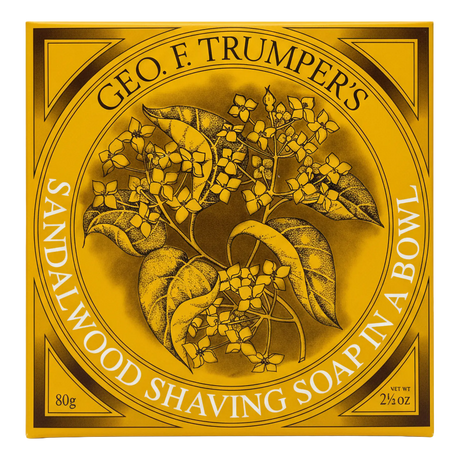 Geo F. Trumper barbersåpe i treskål 