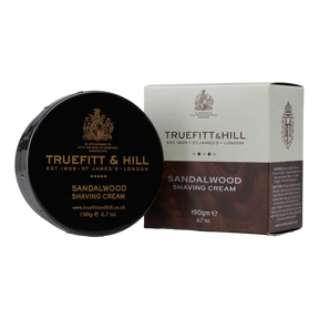 Truefitt & Hill barberkrem i skål - Sandalwood 