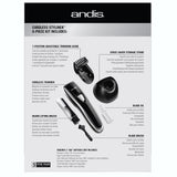 Andis Cordless Styliner Shave & Trim trådløs skjeggtrimmer