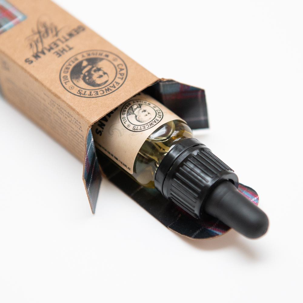 Captain Fawcett's Gentleman's Tipple Whisky skjeggolje 50 ml