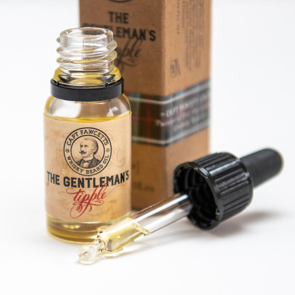 Captain Fawcett's Gentleman's Tipple Whisky skjeggolje 50 ml