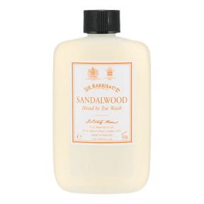 D. R. Harris Sandalwood Head to Toe Wash - sjampo og dusjsåpe
