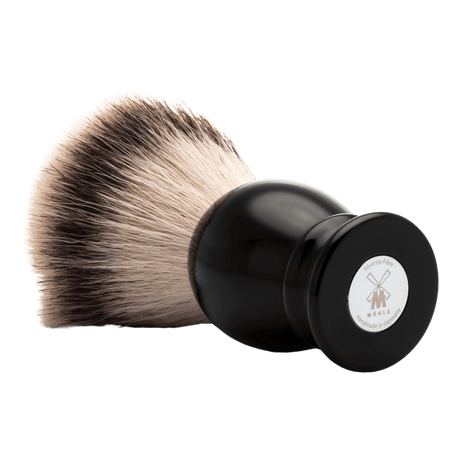 Mühle Classic Style Silvertip Fibre barberkost Sort 1