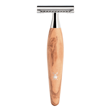 Mühle Kosmo R870 tradisjonell barberhøvel - Oliventre