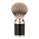 Mühle ROCCA Silvertip Badger barberkost i rustfritt stål Sort