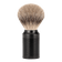 Mühle ROCCA Silvertip Badger barberkost i rustfritt stål Jet Black