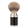 Mühle ROCCA Silvertip Badger barberkost i rustfritt stål Sort