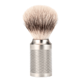 Mühle Rocca Silvertip Fibre barberkost i rustfritt stål Rustfritt stål
