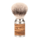 Mühle Rocca Silvertip Fibre barberkost i rustfritt stål Bjørkenever